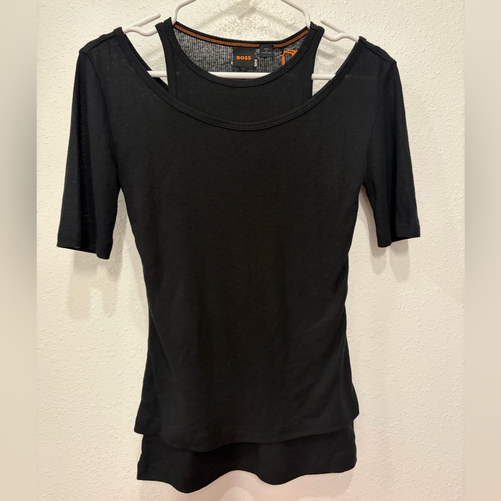 Hugo Boss Black Short Sleeve Women's Tee